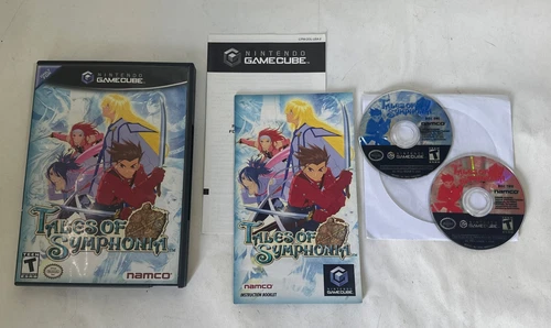 Tales of Symphonia (GameCube, 2004) Complete CIB TESTED