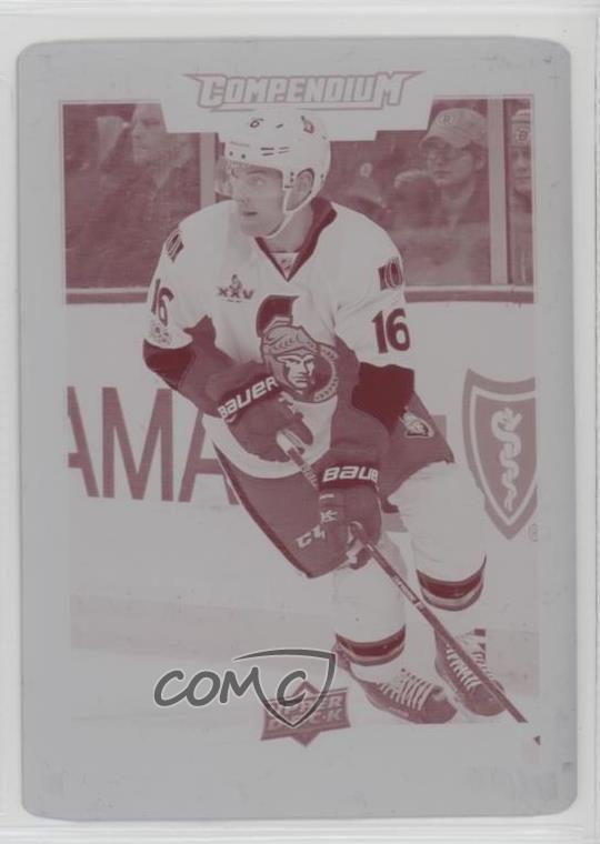 2017 Upper Deck Compendium Printing Plate Magenta 1/1 Clarke MacArthur #185 3vx