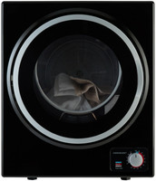 Cookology Table Top Tumble Dryer 2.5kg Mini Vented Dryer - Black CMVD25BK