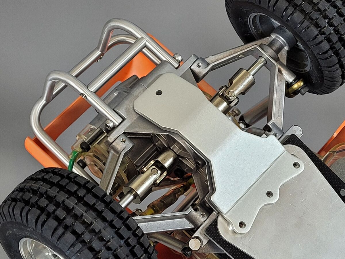 Aluminum Rear Bumper Chassis Plate Tamiya 1 10 Sand Scorcher Super Champ Buggy