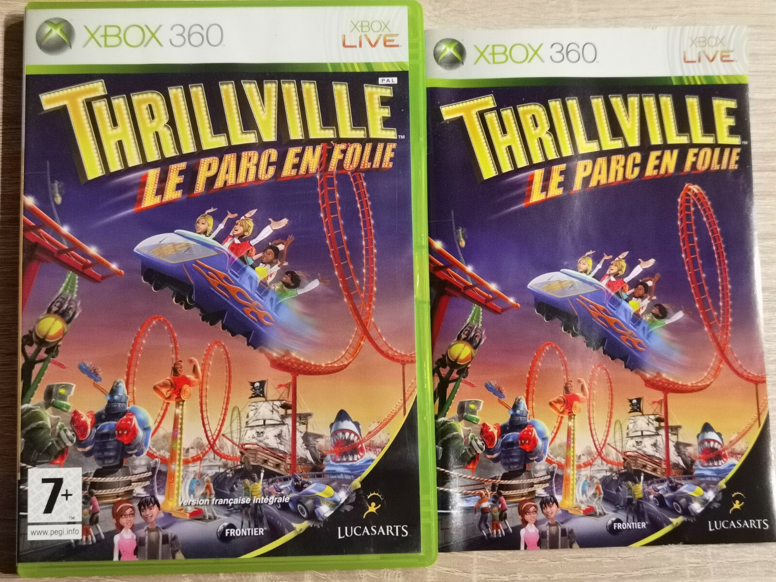 THRILLVILLE LE PARC EN FOLIE XBOX 360 (ONE S X SERIES X)