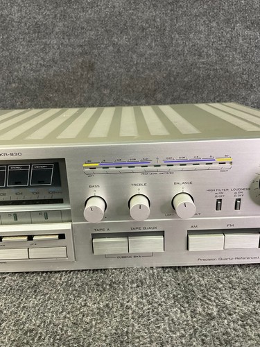 Kenwood KR-830 Amplifier 🎵 AM FM Stereo Tuner Computerized Receiver - Picture 6 of 24