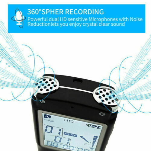 Mini Spy Digital Audio Recorder Voice Activated Dictaphone Mp3 Lecture Recorder - Picture 7 of 14