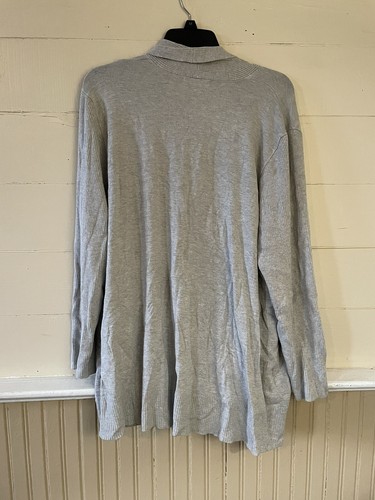 Et Eais Women's Cardigan Gray Size 2x - Bild 2 von 2