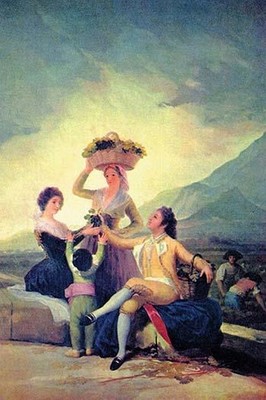 The Vintage by Francisco de Goya - Art Print