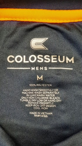 Colosseum West Virginia Mountaineers Herren T-Shirt, dunkelblau, Gr. M, NEU!! - Bild 6 von 8