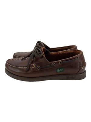 Paraboot deck shoes BARTH UK 3.5 Brown leather 0922 Used | eBay Paraboot deck shoes BARTH UK 3.5 Brown leather 0922 Used | eBay