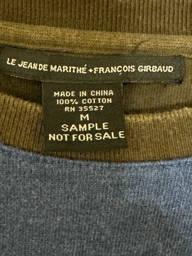 FRANCOIS GIRBAUD CREWNECK SWEATSHIRT/SWEATER TAGGED MEDIUM (24.5X30") - *SAMPLE* - Picture 4 of 10