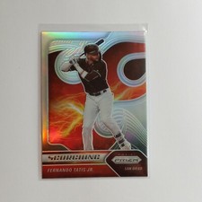 2020 Panini Prizm Scorching Silver Holo Prizm  #S-10 Fernando Tatis Jr 
