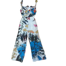 Vintage New Iceberg Italy Butterflies Jumpsuit Girls