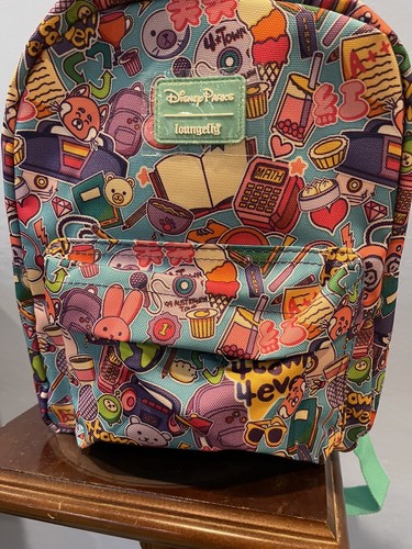 Disney Loungefly und Pixar drehender roter Panda Allver Druck Mini-Rucksack - Bild 2 von 4