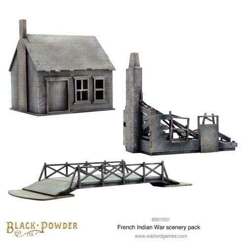 French and Indian War Scenery Pack from Warlord Games and Sarissa - 809010001 - Picture 1 of 3