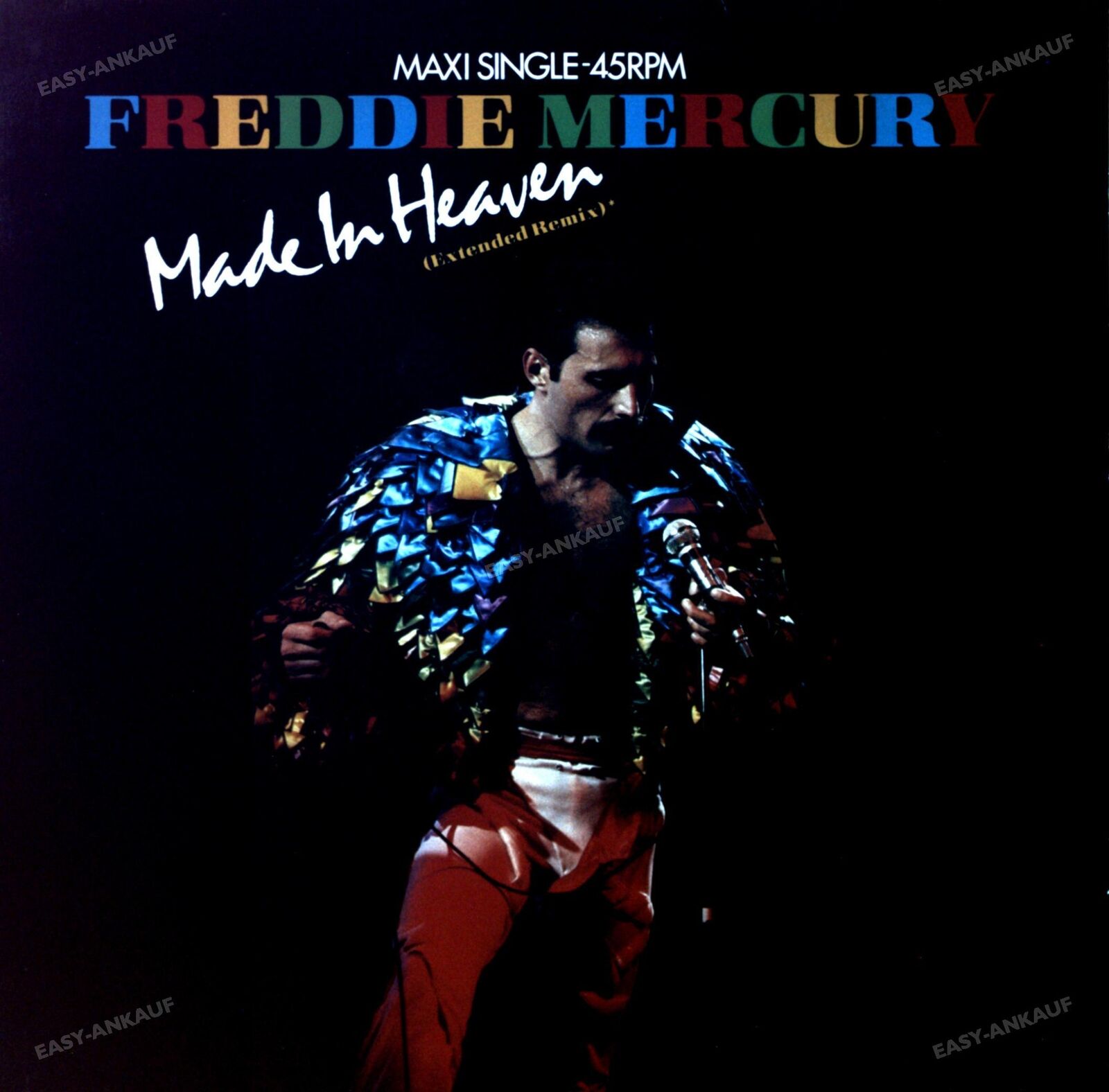 Freddie Mercury - Made In Heaven Netherlands Maxi 1985 (VG+/VG) .*