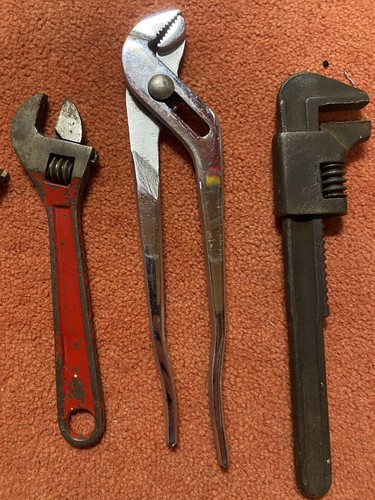 Channellock Adjustable Pipe Wrench Lot 12 10 8 Inch - Picture 8 of 10