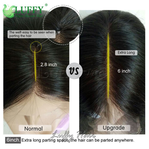 Pelucas rizadas de encaje 13×6 HD pelucas de cabello humano Remy prearrancadas para mujer negras - Imagen 11 de 12