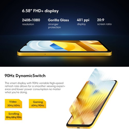 Xiaomi POCO M5 4/128GB Smartphone 6.58" Helio G99 5000mAh 50MP NFC Global - Imagen 6 de 10