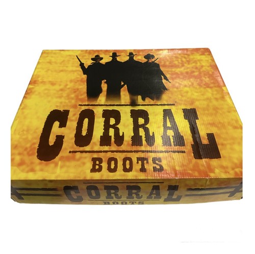 Corral Women's Weathered LD Bronze/Gold Red Wing & Cross Studs 9M - Picture 2 of 11
