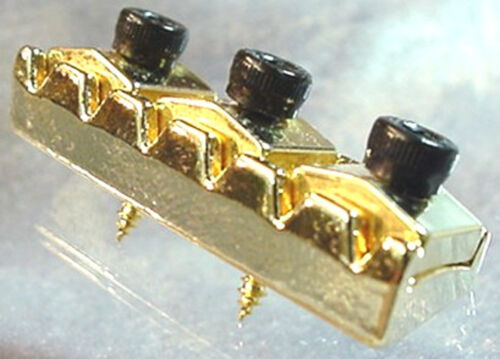 TUERCA DE BLOQUEO PARA GUITARRA DORADA FLOYD ROSE TREMOLO 42 mm - Imagen 2 de 3