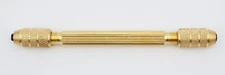 Double End Pin Vise Vice Watch Clock Jewelry Repair Tool NEW Brass Broach Holder