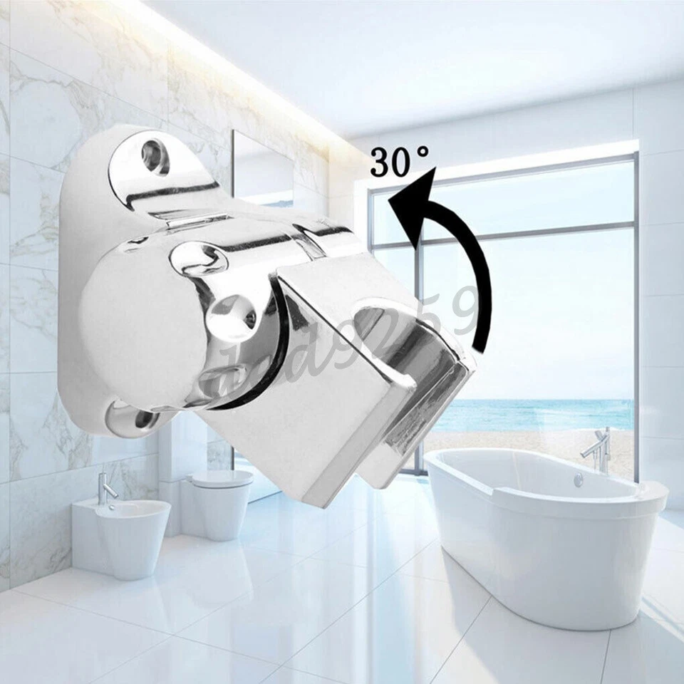 Verstellbar Duschkopfhalter Wandbrausehalter Halterung für Wandhalter Handbrause - Bild 3 von 4