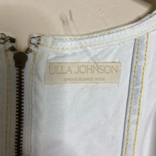 Robe neuve Ulla Johnson Ames denim ligne A denim délavé taille 4 - Photo 11 sur 11