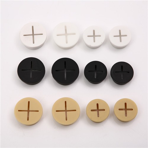 10x Desk Cord Grommet Flexible Silicone Cable Hole Cover Round Gasket Accessory - 第 11/20 張圖片