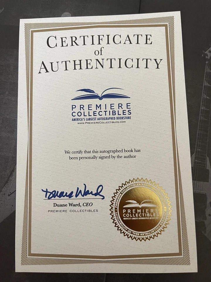 MESSENGERS The Guitars Of James Hetfield - SIGNED Bookplate - Metallica -IN HAND - Image 4 of 4