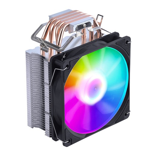 CPU-Kühler Heatpipe-Kühlkörper 120mm 3/4 Pin PWM Lüfter RGB LGA für Inter 12 - Bild 4 von 14