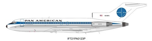 Pan Am / Boeing 727-100 / N316PA / IF721PA0123P / 1:200 *LAST ONE* - Picture 6 of 6