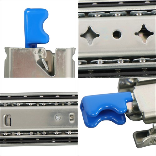 Heavy Duty 40" Drawer Slides With Lock 250lb Full Extension Ball Bearing - Picture 24 of 24