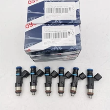 6X 0280158055 Fuel Injectors Fits for 06-10 Mustang Explorer Mazda 4.0L V6 Bosch