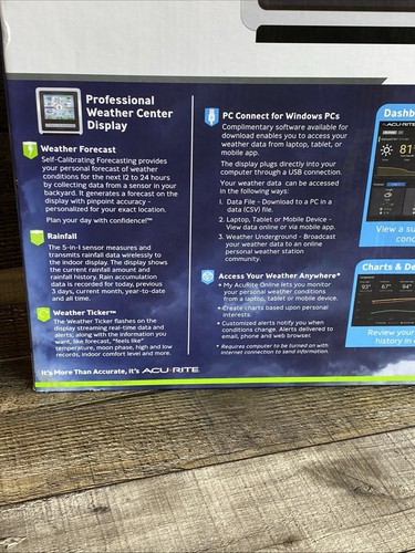 AcuRite Iris (5-in-1) Wireless Indoor/Outdoor Weather Station with Remote - Picture 14 of 20