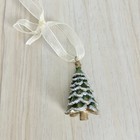 Monsoon Christmas Tree Enamel Christmas Ornament Tree Decoration