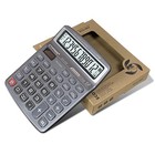 Calculatrice De Bureau à 12 Chiffres Grand écran LCD Et énergie Solaire Gros