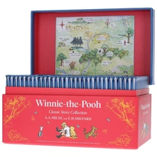 Winnie The Pooh illustrated Classic Story 30 Books Box Set - Ages 5-9 - Hardback