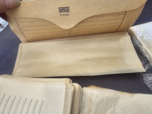 Vintage 200+ Lot EMPTY Glassine Negatives Envelopes From The Nega-File Company - Picture 9 of 16