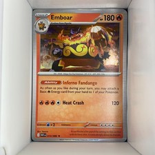 Emboar 013/086 Rare WHTEN English holo