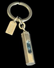 NEW Coach Vintage 3D Level tool FS1669 Keychain Ring Fob Bag Charm Y2K Rare HTF