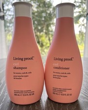 Living Proof Curl Shampoo  Conditioner Set 12 fl oz 355 ml each New, Unused