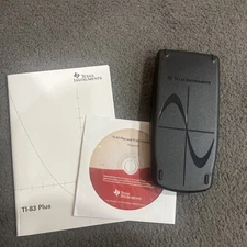 Texas Instruments TI-83 Plus Graphing Calculator Black - Tested