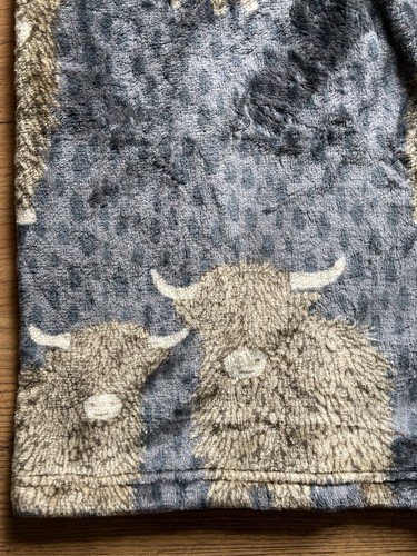 NEXT Hamish The Highland Cow Dressing Gown Robe with Hood Sz Large New - Picture 3 of 5