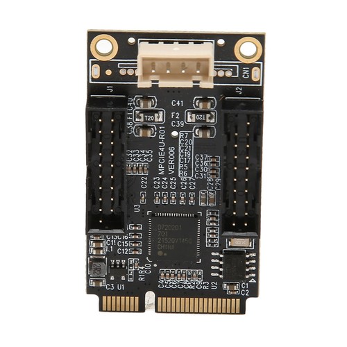 Mini PCIE To USB3.0 Front Expansion Card Dual 19PIN 5Gbps USB Hot Swap Expans FY - Afbeelding 5 van 22