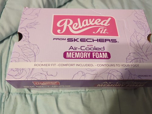 Skechers Shoes Sz 6 Relaxed Fit Air Cooled Memory Foam Black Womens NEW Washable - Picture 7 of 9