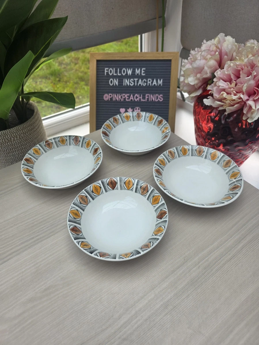6 x Vintage Kathie Winkle Ironstone Broadhurst October side plates 17 Cm (A) | UK