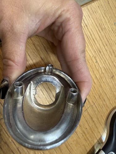 1969 1970 1971 1972 GTO CHEVELLE 442 SKYLARK REMOTE CHROME BEZEL OEM 69-72 - Bild 4 von 4