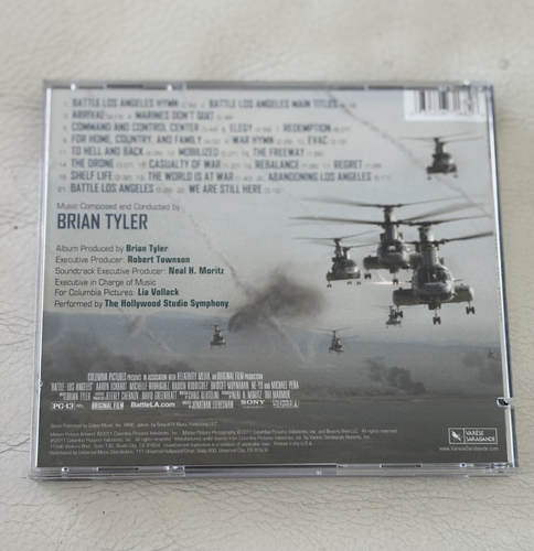 Brian Tyler Battle: LA Soundtrack CD (2011 Varèse Sarabande USA) Los Angeles - Bild 3 von 3