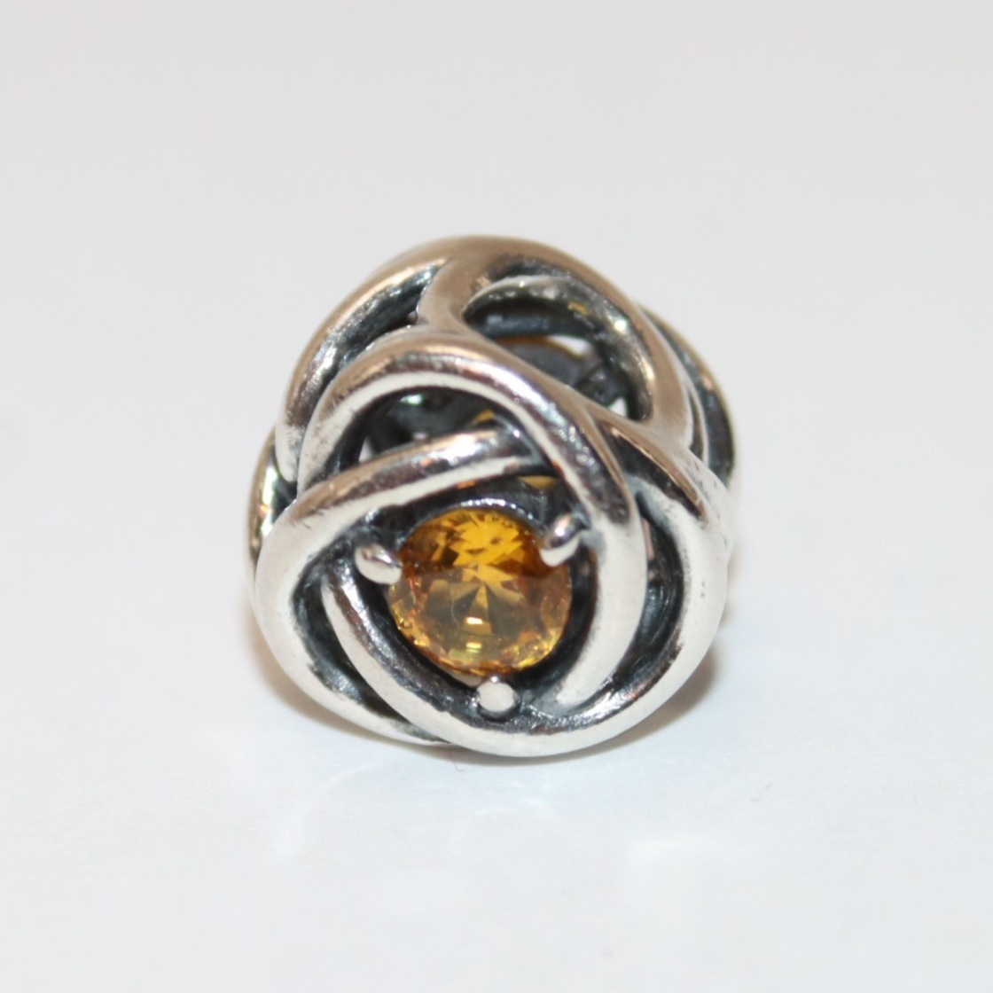 Pandora Sterling Silver NOVEMBER BIRTHSTONE CHARM