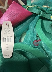 Victoria’s Secret Sexy Little Things Cherry Slip Lingerie 36C T33