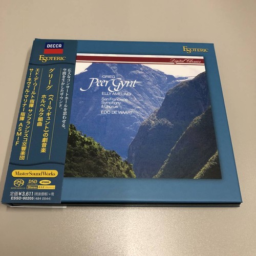 ESOTERIC SACD ESSD-90205 Grieg Peer Gynt Edo de Waart Elly Ameling Japan New - Imagen 3 de 12