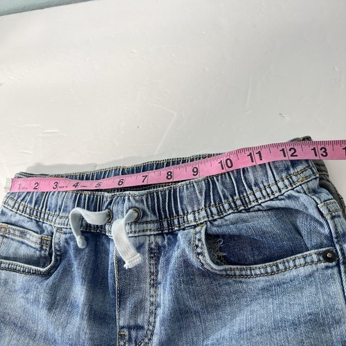Cat & Jack Boy's Shorts Jeans Lot Of 2 Large Stretch Pull On Casual - Picture 10 of 10